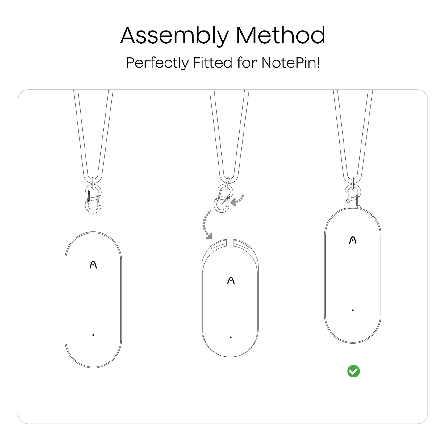 Plaud NotePin Lanyard